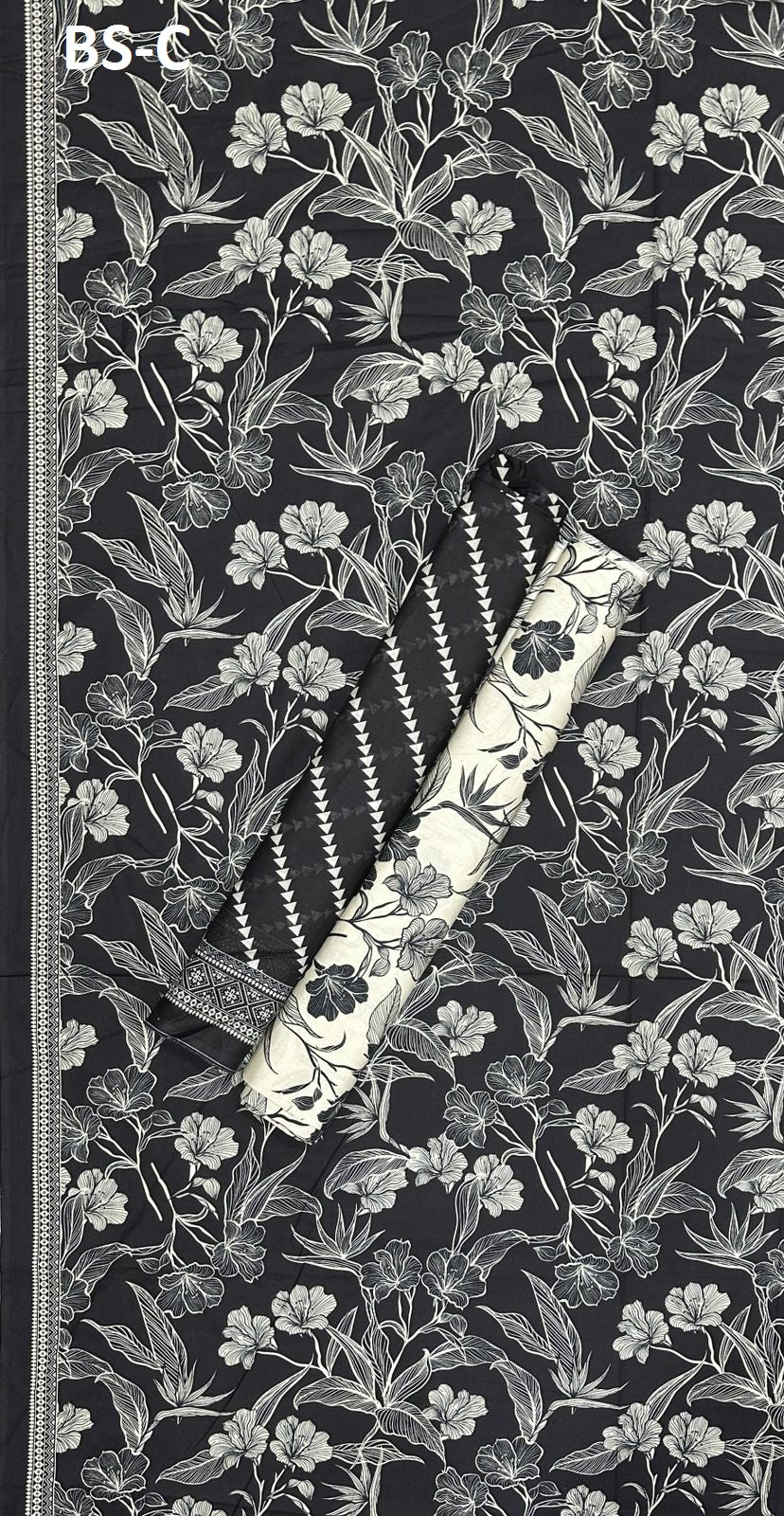 EXCLUSIVE BIN SAEED DIGITAL PRINTED COTTON UNSTITCHED COLLECTION 2025