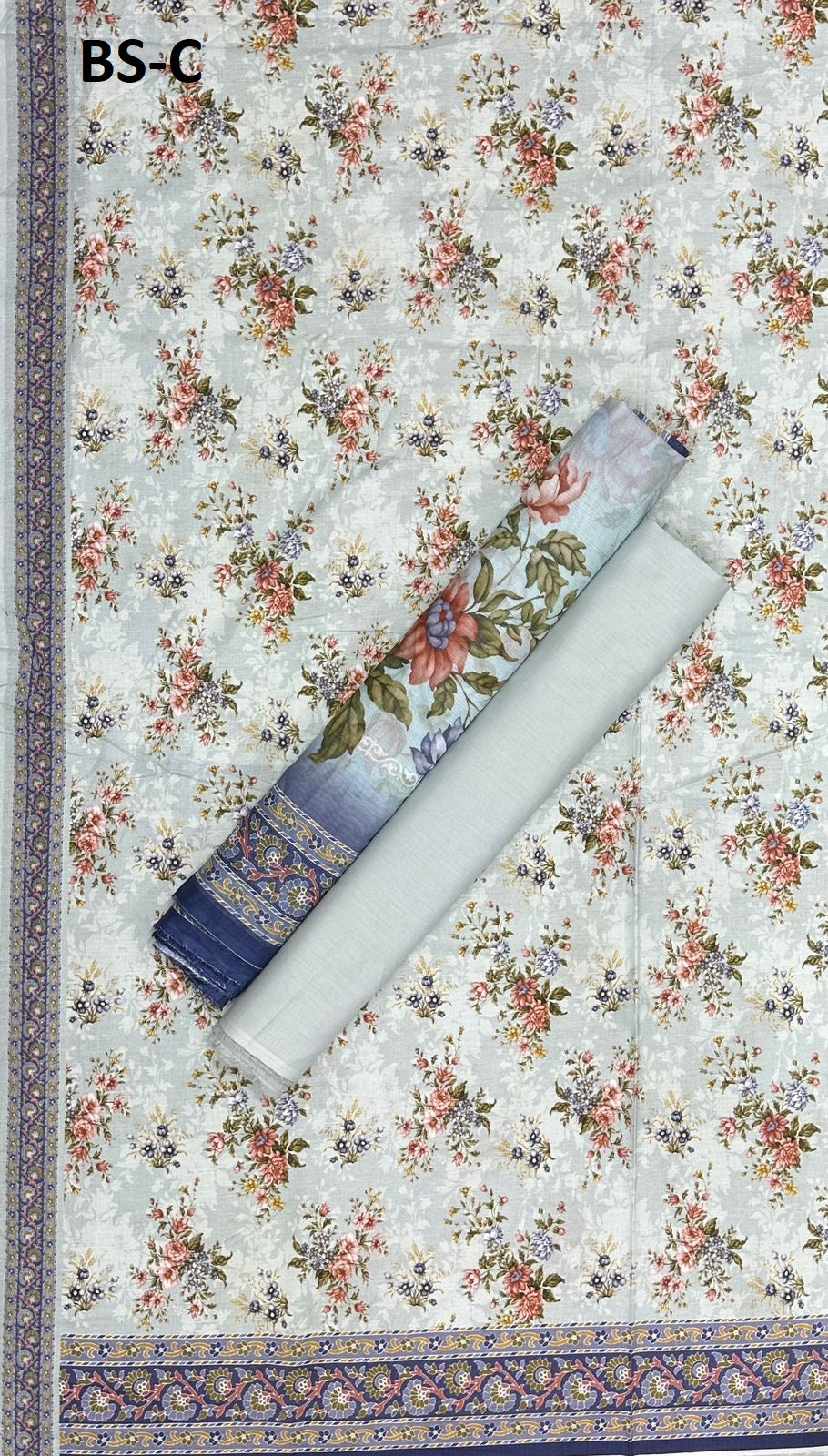 EXCLUSIVE BIN SAEED DIGITAL PRINTED COTTON UNSTITCHED COLLECTION 2025