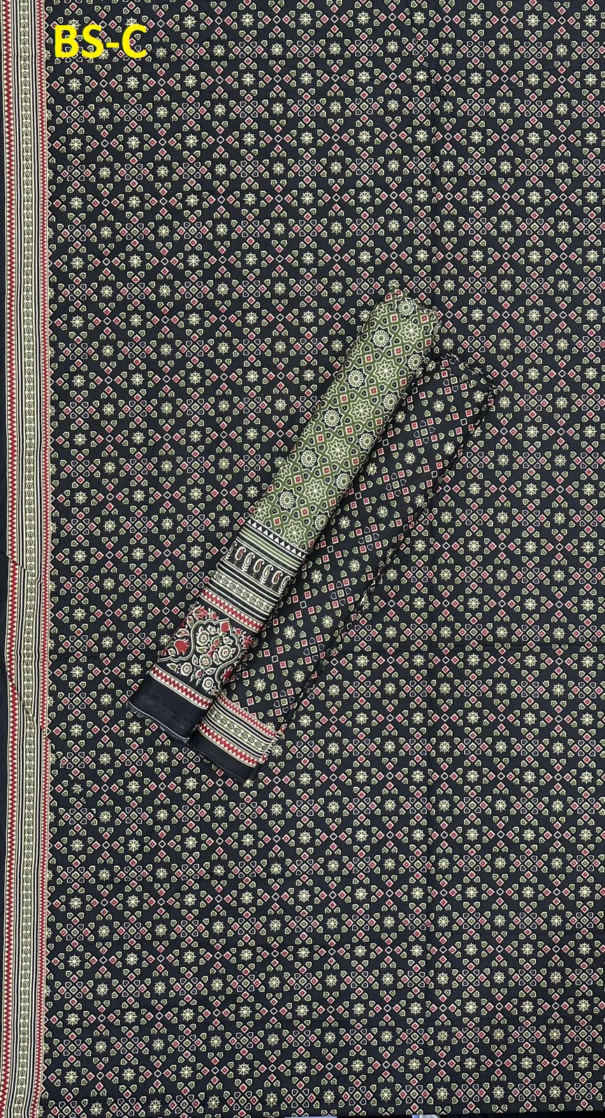 EXCLUSIVE BIN SAEED DIGITAL PRINTED COTTON UNSTITCHED COLLECTION 2025
