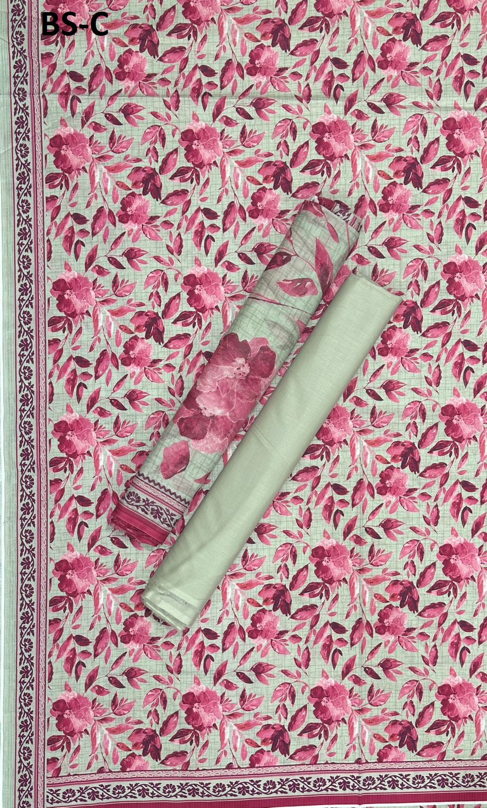 EXCLUSIVE BIN SAEED DIGITAL PRINTED COTTON UNSTITCHED COLLECTION 2025