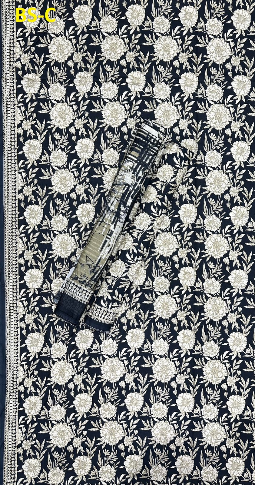 EXCLUSIVE BIN SAEED DIGITAL PRINTED COTTON UNSTITCHED COLLECTION 2025