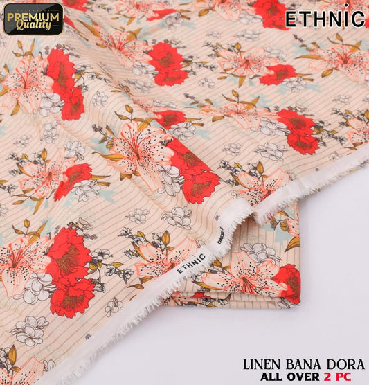 Ethnic Airjet Linen Bana Dora 2-Piece Suit