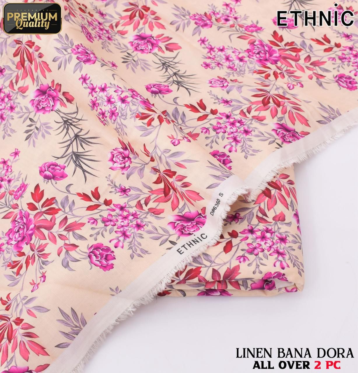 Ethnic Airjet Linen Bana Dora 2-Piece Suit