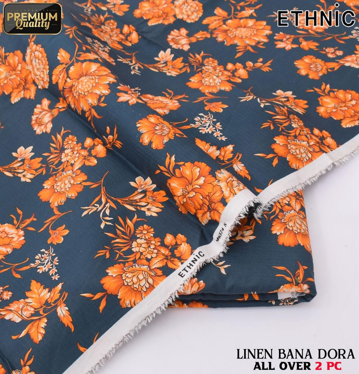 Ethnic Airjet Linen Bana Dora 2-Piece Suit