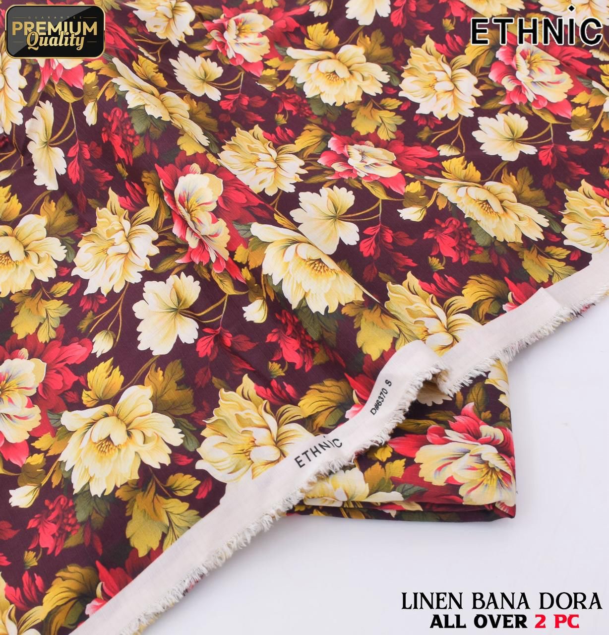 Ethnic Airjet Linen Bana Dora 2-Piece Suit