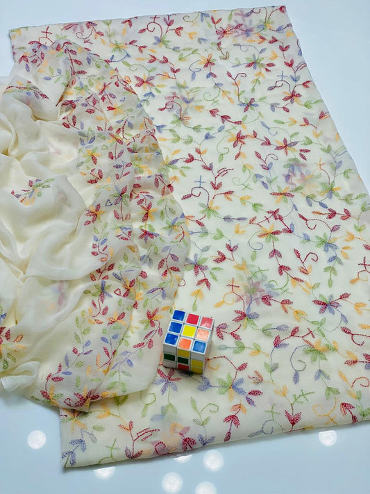 Stuff Bamber Chiffon 2 PC Embroidered