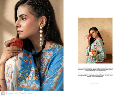 TWO-PIECE LINEN BANA DORA