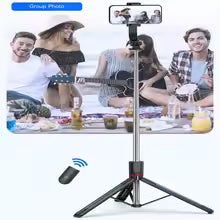 Selfie Stick with Tripod Stand - 4 in 1 Bundle