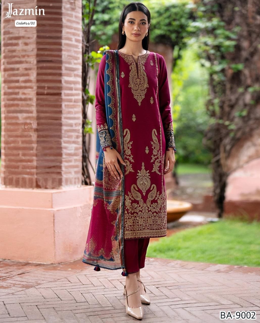 Women Unstitched Dhanak Fabric