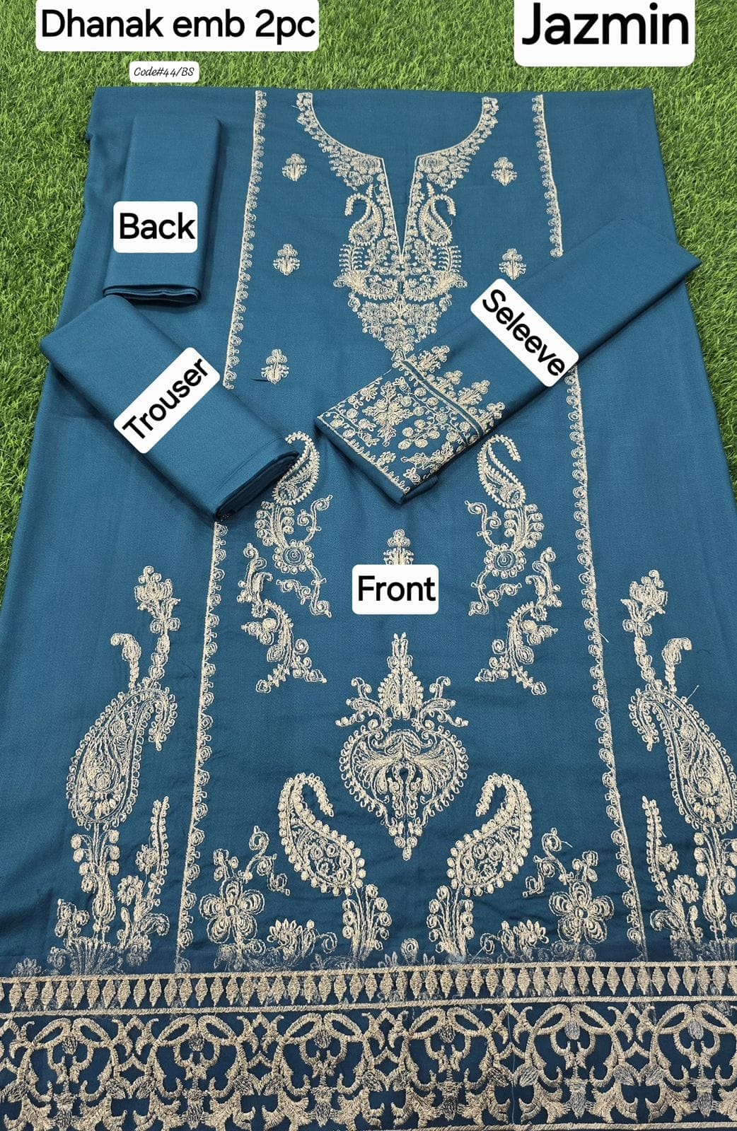 Women Unstitched Dhanak Fabric