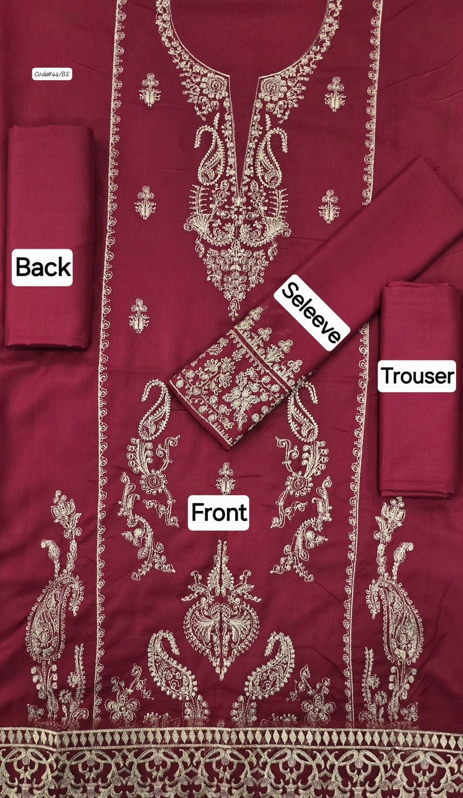 Women Unstitched Dhanak Fabric