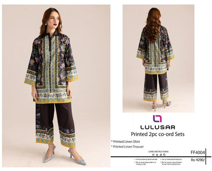 LULUSAR Hit Code Design Co-ord sets
