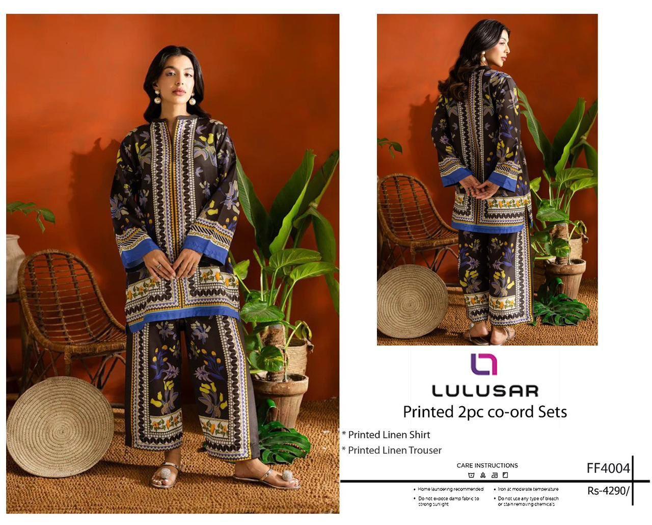 LULUSAR Hit Code Design Co-ord sets
