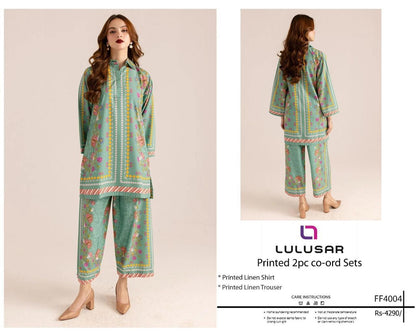 LULUSAR Hit Code Design Co-ord sets