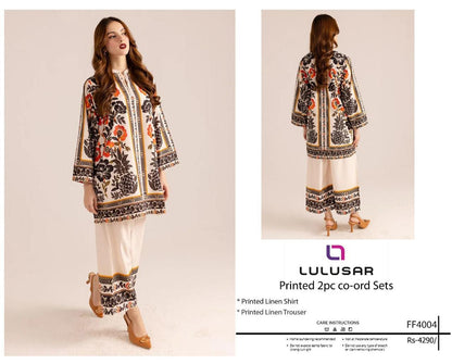 LULUSAR Hit Code Design Co-ord sets