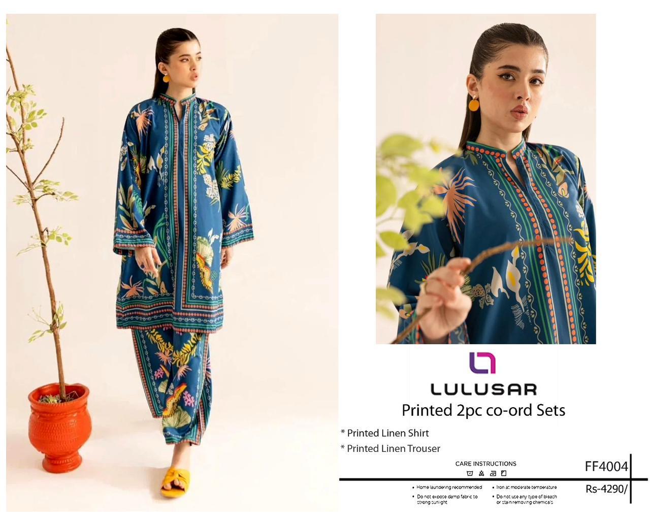 LULUSAR Hit Code Design Co-ord sets