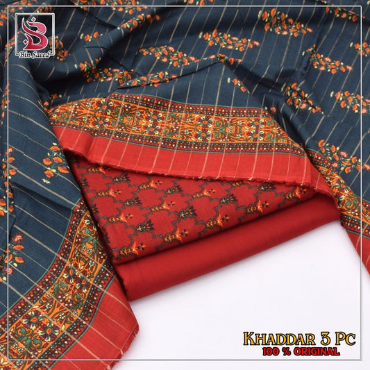 Bin Saeed - Khaddar 3PC COLLECTION ‘ 25
