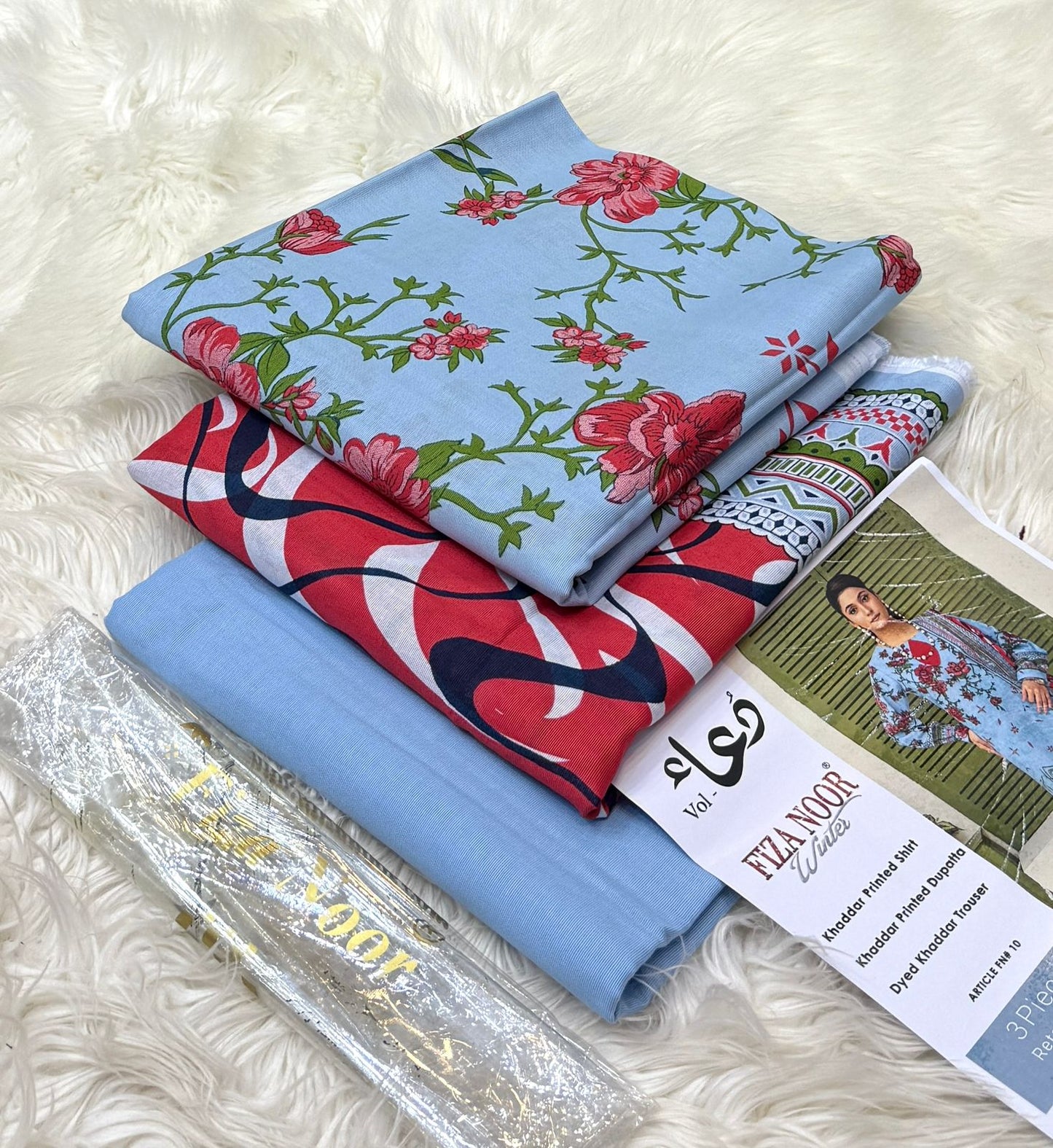 MIX BRAND DHANAK 2PC EMBROIDED