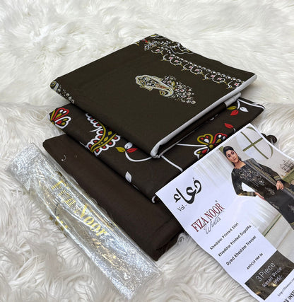 MIX BRAND DHANAK 2PC EMBROIDED