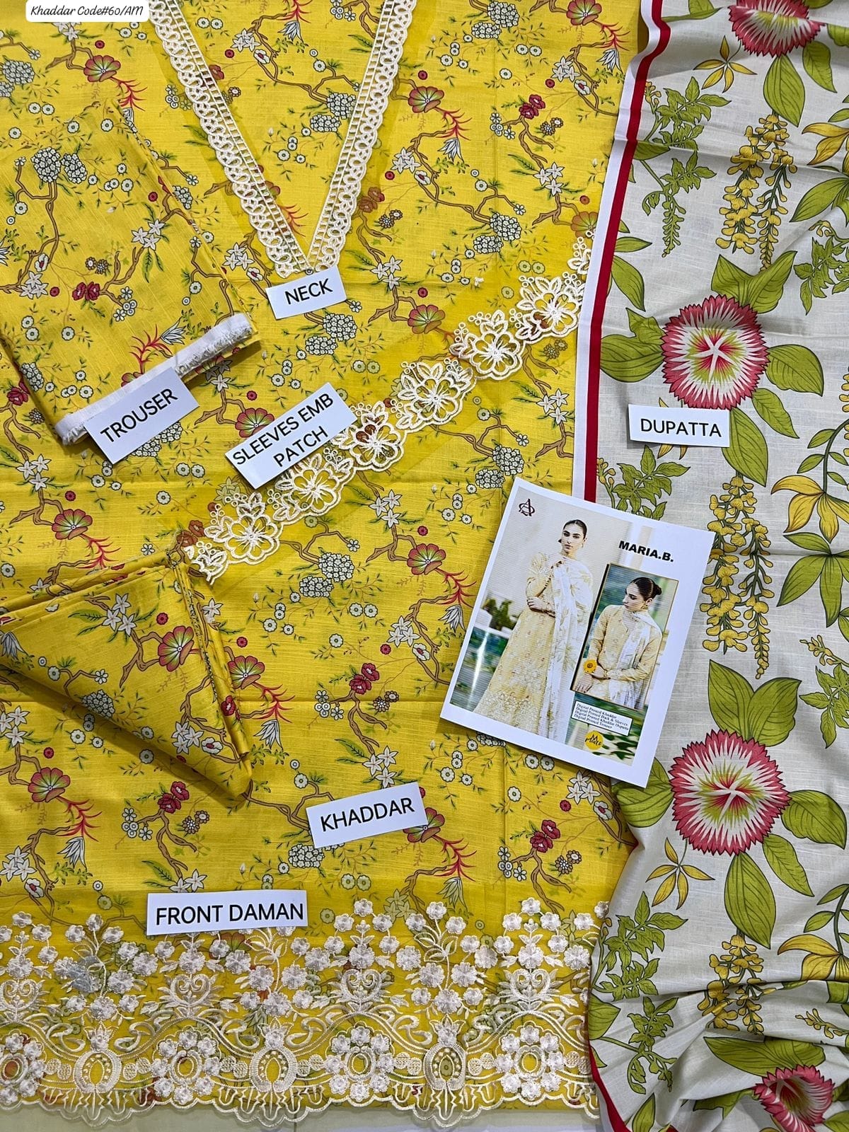 KHADDAR 3PC DIGITAL PRINT