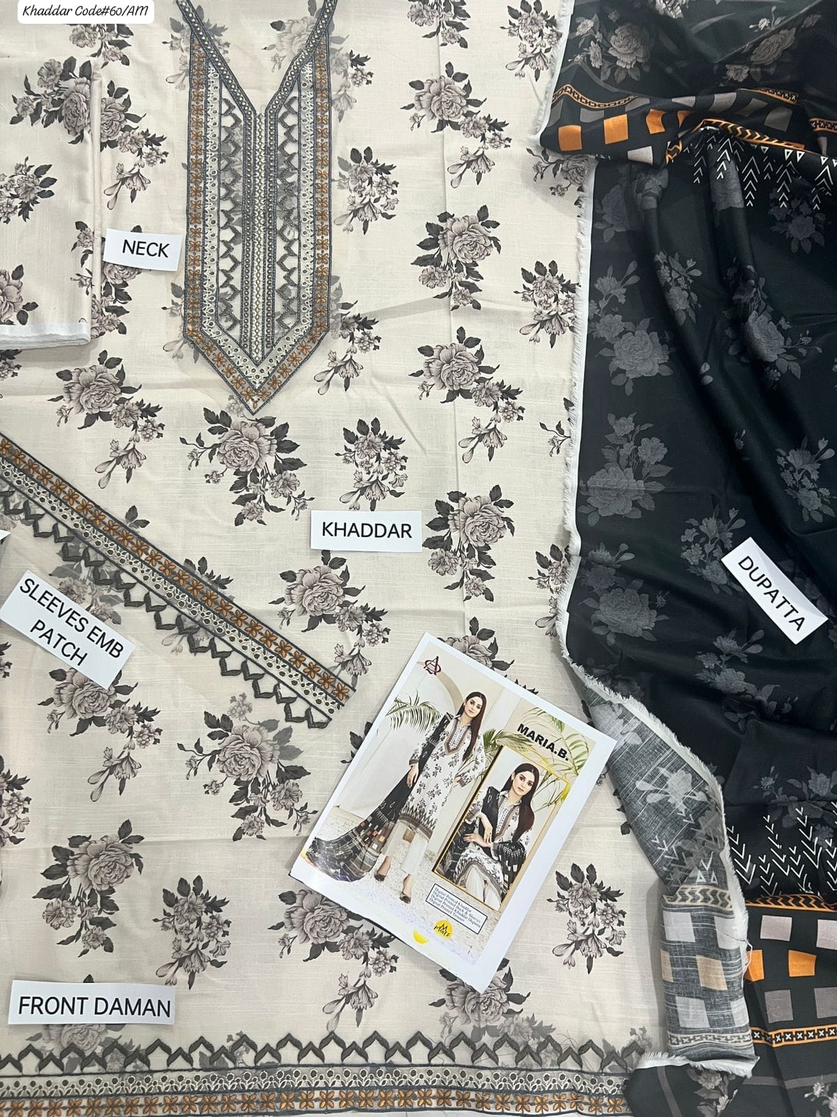 KHADDAR 3PC DIGITAL PRINT