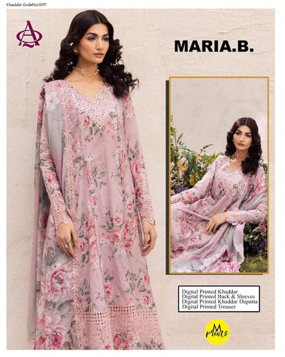 KHADDAR 3PC DIGITAL PRINT