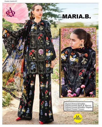 KHADDAR 3PC DIGITAL PRINT