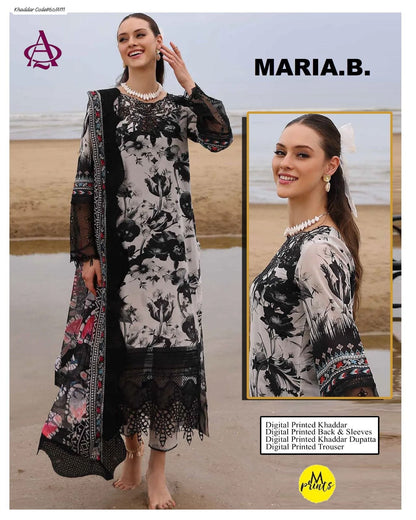 KHADDAR 3PC DIGITAL PRINT