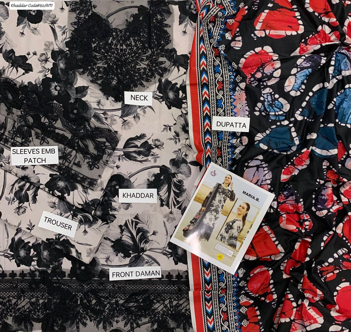 KHADDAR 3PC DIGITAL PRINT