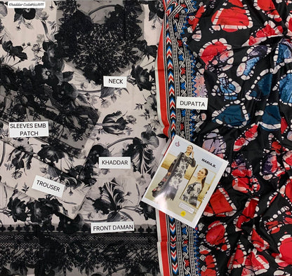 KHADDAR 3PC DIGITAL PRINT