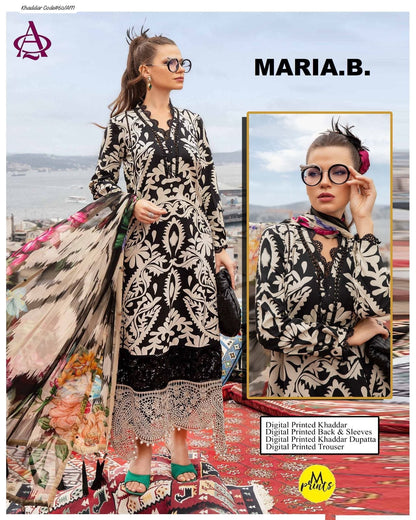 KHADDAR 3PC DIGITAL PRINT