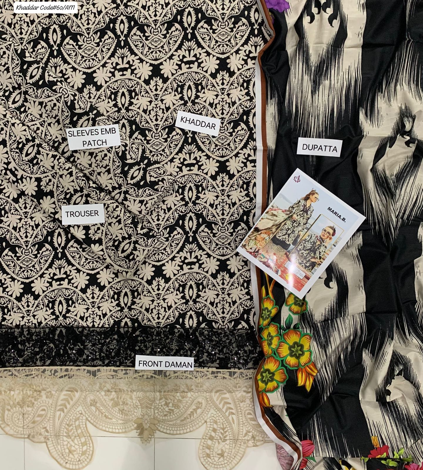 KHADDAR 3PC DIGITAL PRINT