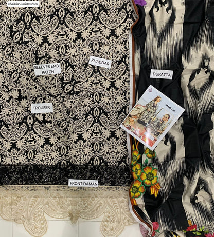 KHADDAR 3PC DIGITAL PRINT