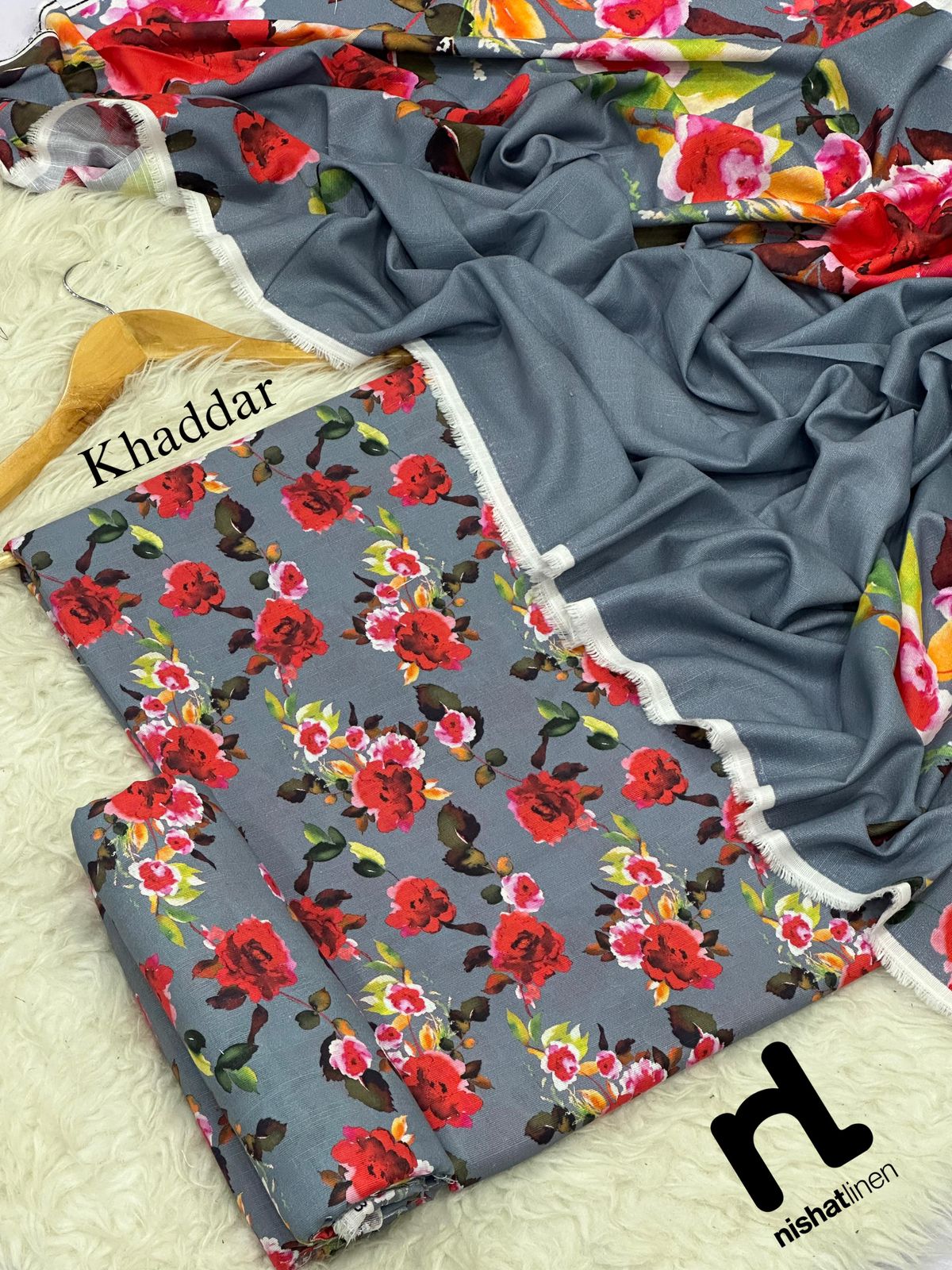 NISHAT BRANDED KHADDAR 3 PC