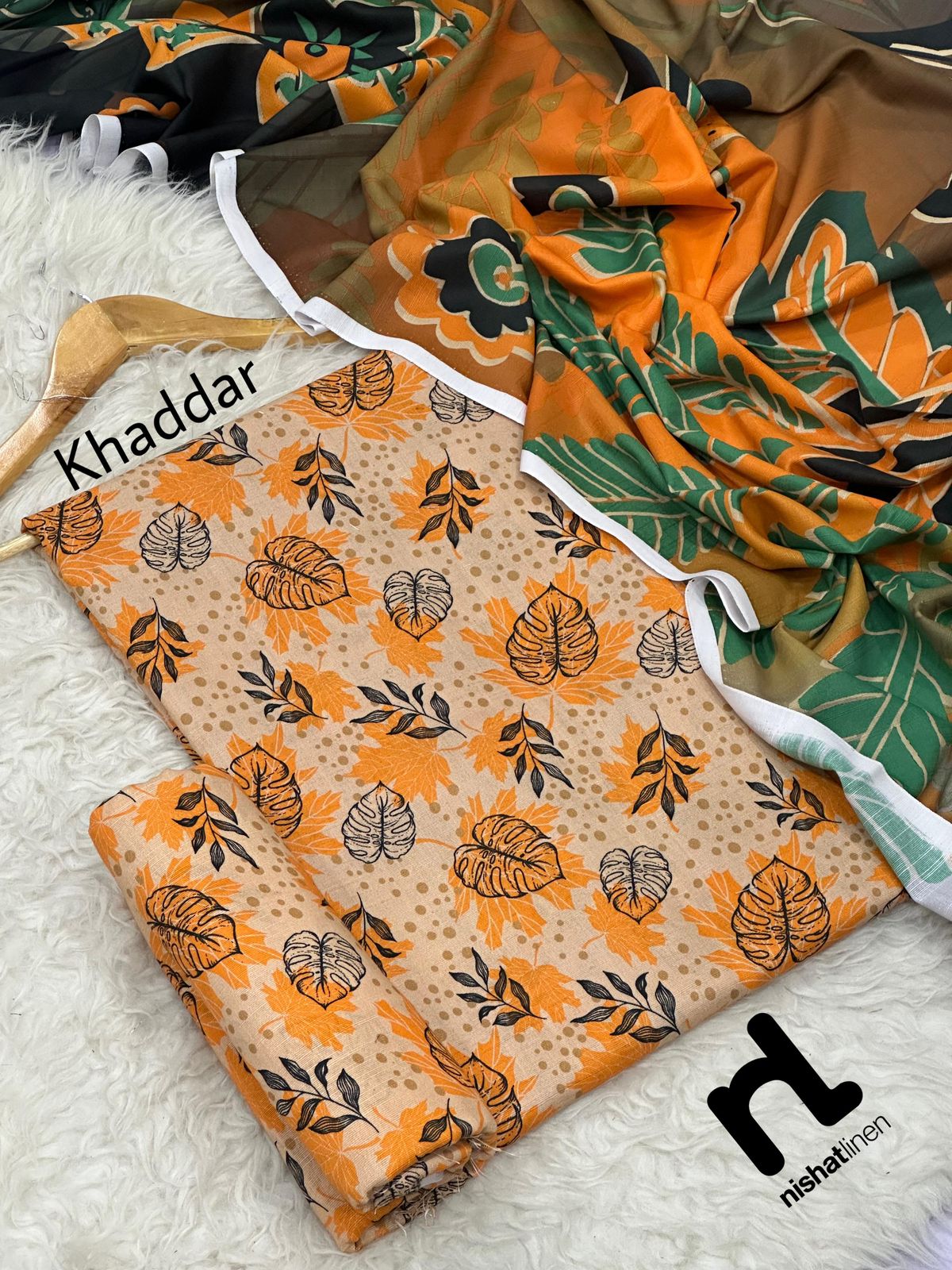 NISHAT BRANDED KHADDAR 3 PC