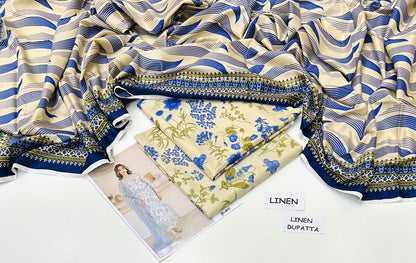 LINEN COLLECTION - maria b iznik baroque charizma
