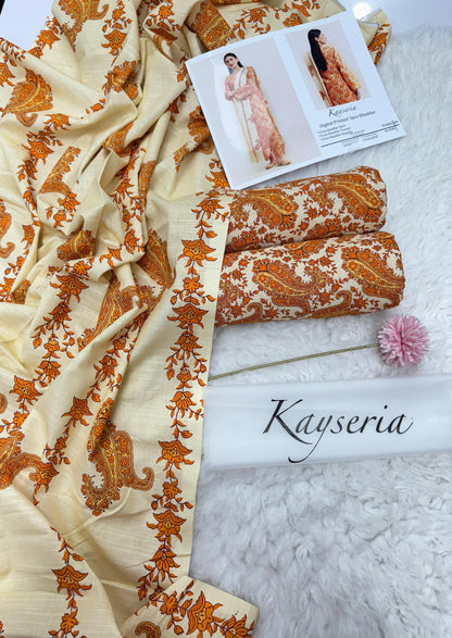 KAYSERIA - Khaddar 3 Pc