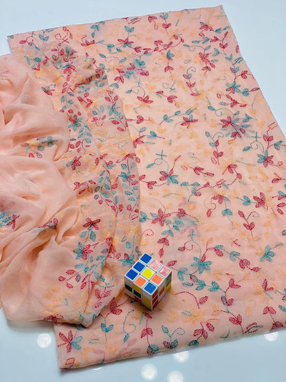 Stuff Bamber Chiffon 2 PC Embroidered