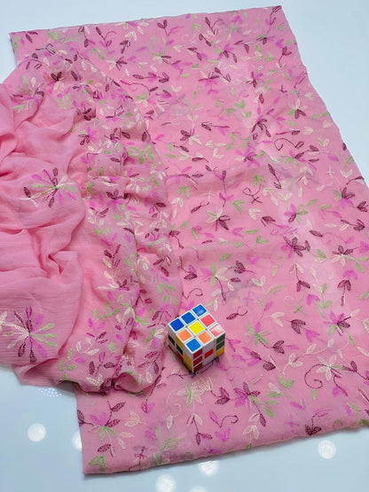 Stuff Bamber Chiffon 2 PC Embroidered