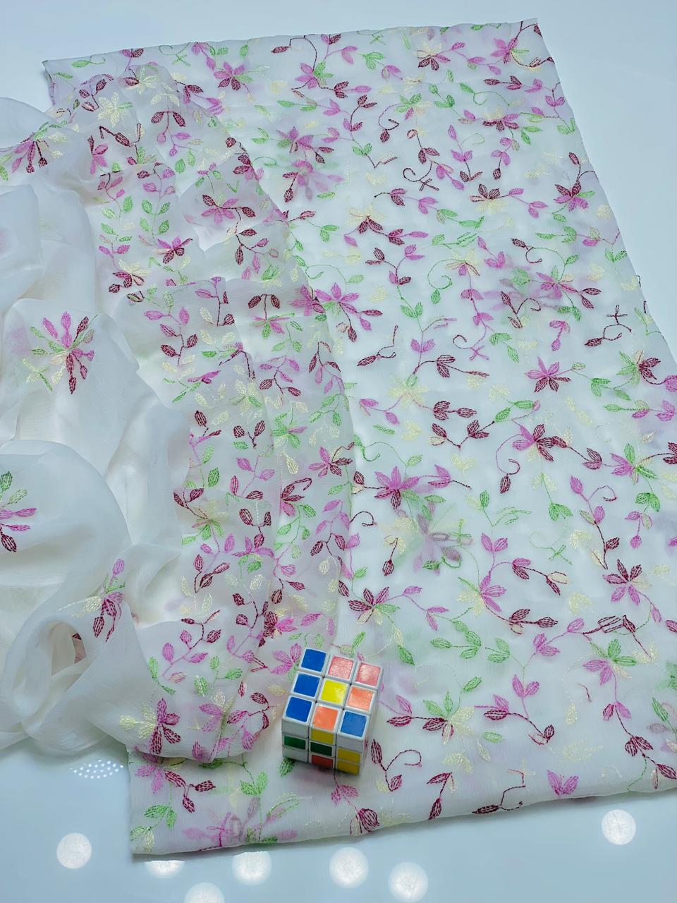 Stuff Bamber Chiffon 2 PC Embroidered