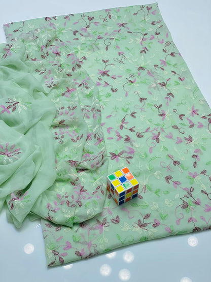 Stuff Bamber Chiffon 2 PC Embroidered