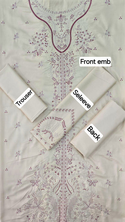 WINTER COLLECTION BRAND:MIX FABRIC DHANAK 2 PC