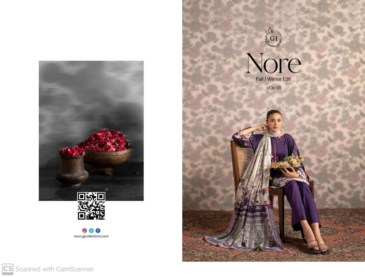 THREE-PIECE FRONT DIGITAL PRINTED LINEN