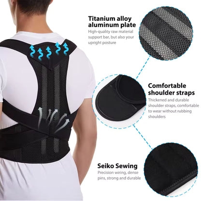 Back Pain Relief - Posture Belt