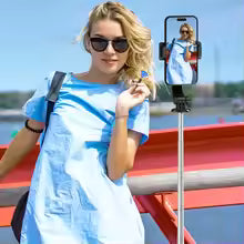 Selfie Stick with Tripod Stand - 4 in 1 Bundle