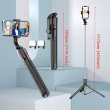 Selfie Stick with Tripod Stand - 4 in 1 Bundle