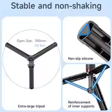 Selfie Stick with Tripod Stand - 4 in 1 Bundle