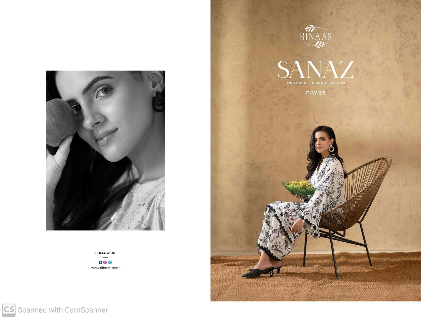 TWO-PIECE LINEN BANA DORA