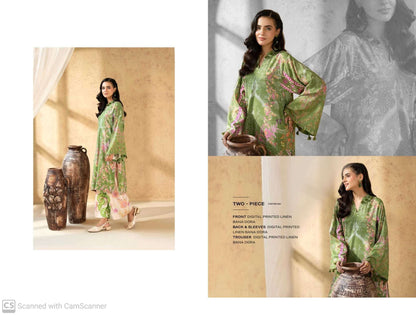 TWO-PIECE LINEN BANA DORA