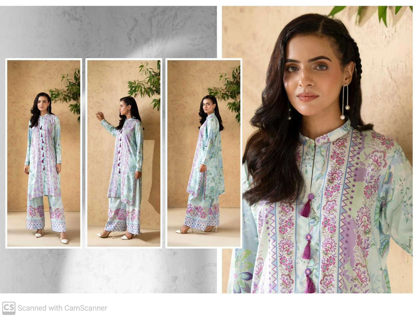 TWO-PIECE LINEN BANA DORA